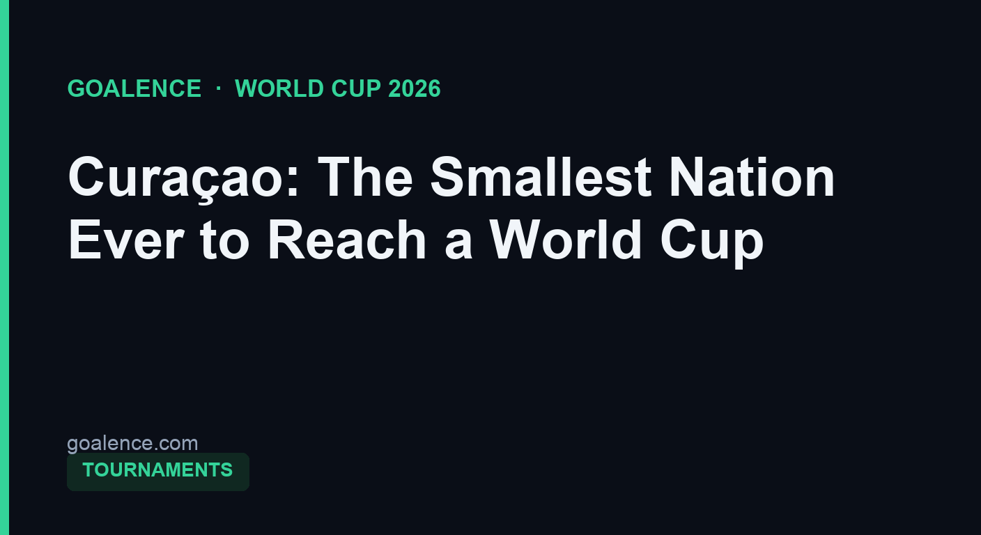 Curaçao: The Smallest Nation Ever to Reach a World Cup